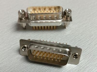 HDP 3 Row D-SUB Connector,PCB Riveting Type,15P 26P 44P 62p Male Female  KLS1-321A & KLS1-321B & KLS1-321C & KLS1-321D